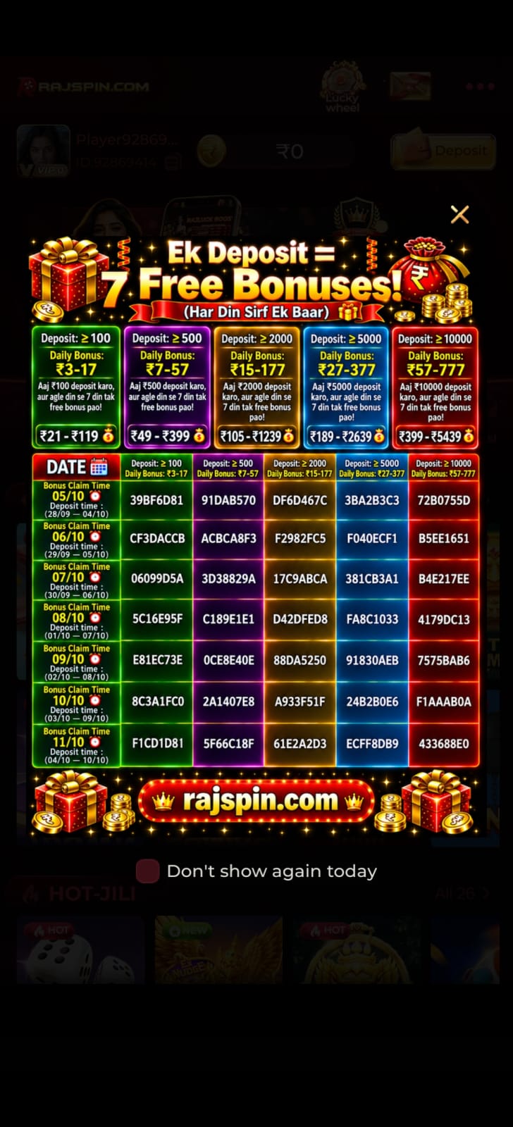 Rajspin Game APK and Online Gaming Platform