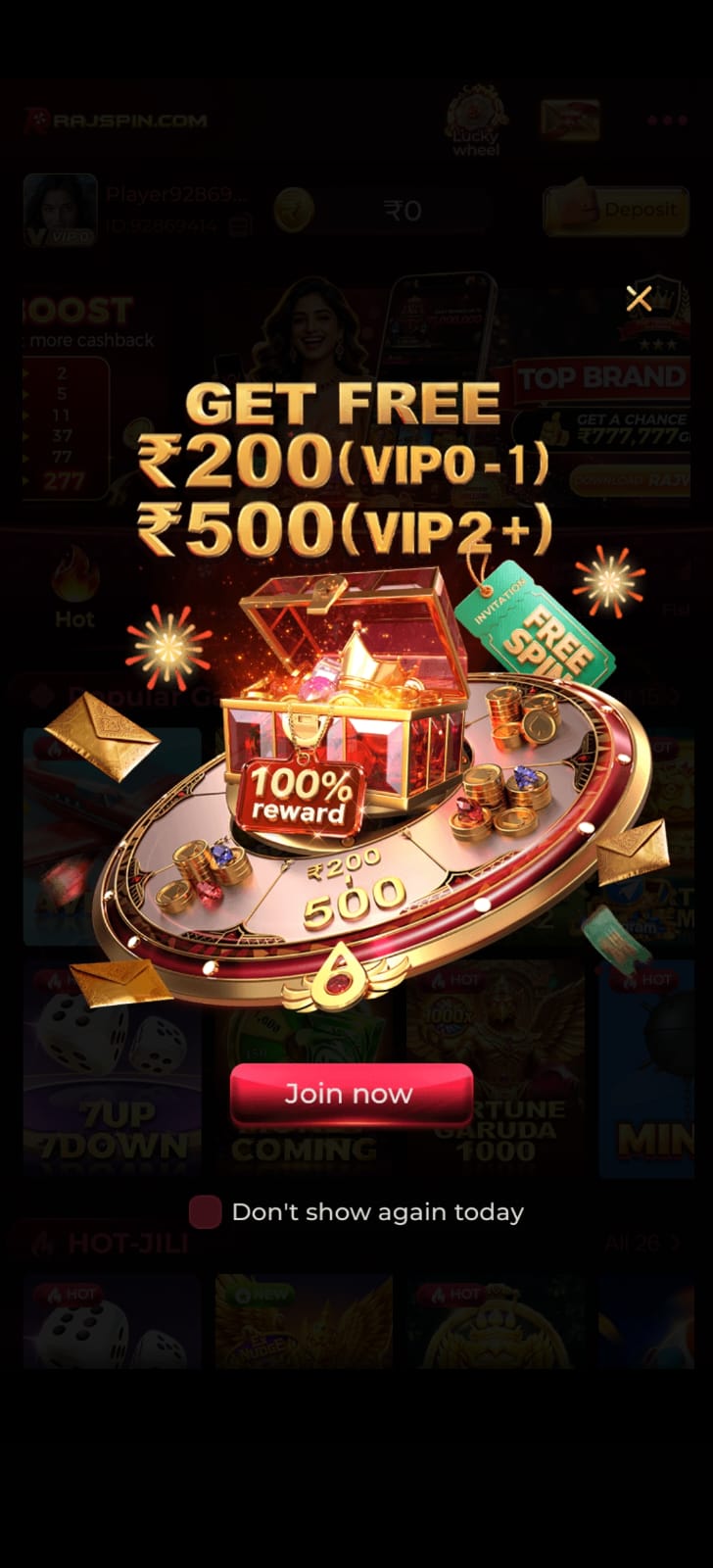 Rajspin Game APK and Online Gaming Platform