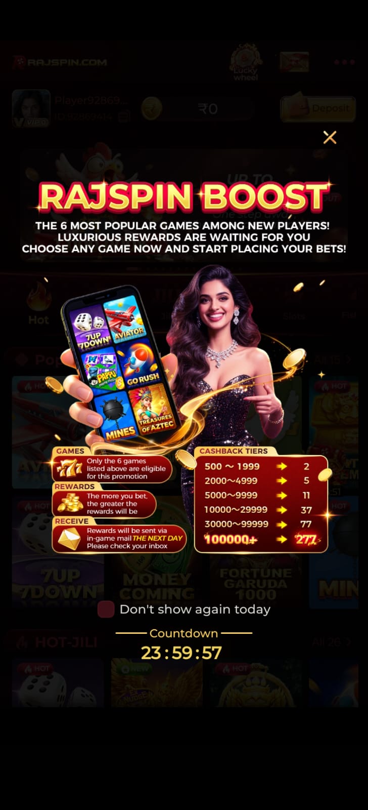 Rajspin Game APK and Online Gaming Platform